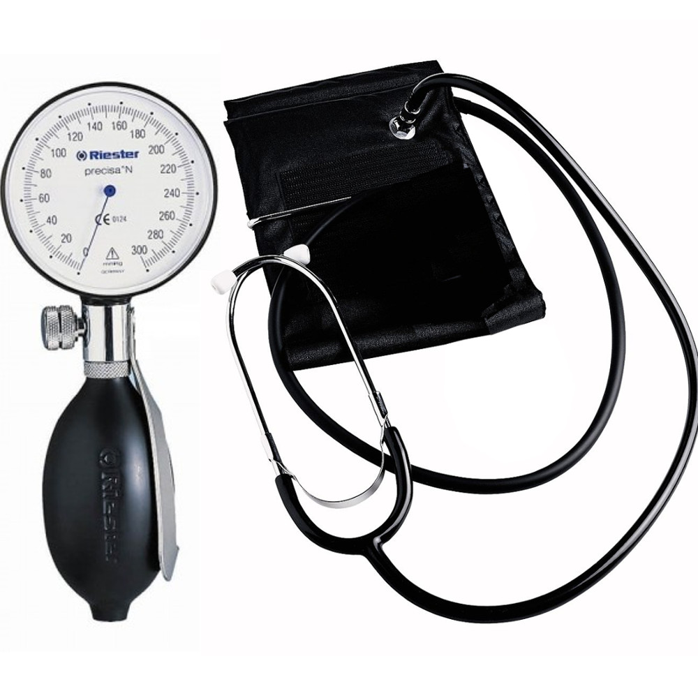 click Idol anywhere Tensiometru mecanic cu stetoscop Riester® precisa N, Tensiometre,  Echipamente medicale